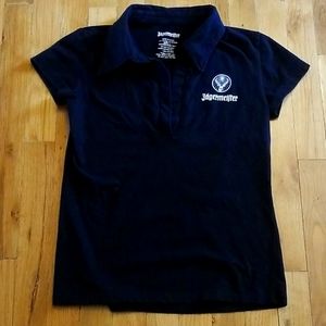 Jagermeister womens collared shirt.